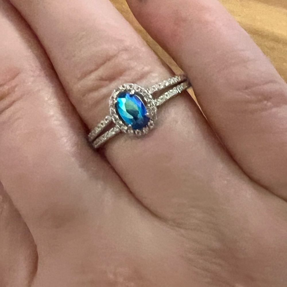 Charmed Aroma Sterling Silver Size 7 Ring